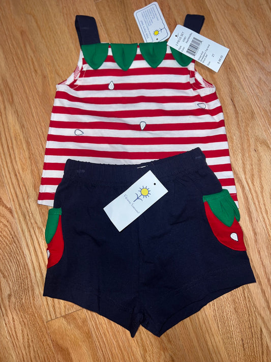 Florence Eiseman strawberry set