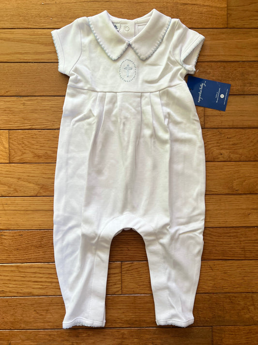 Blessed Boys Christening Romper