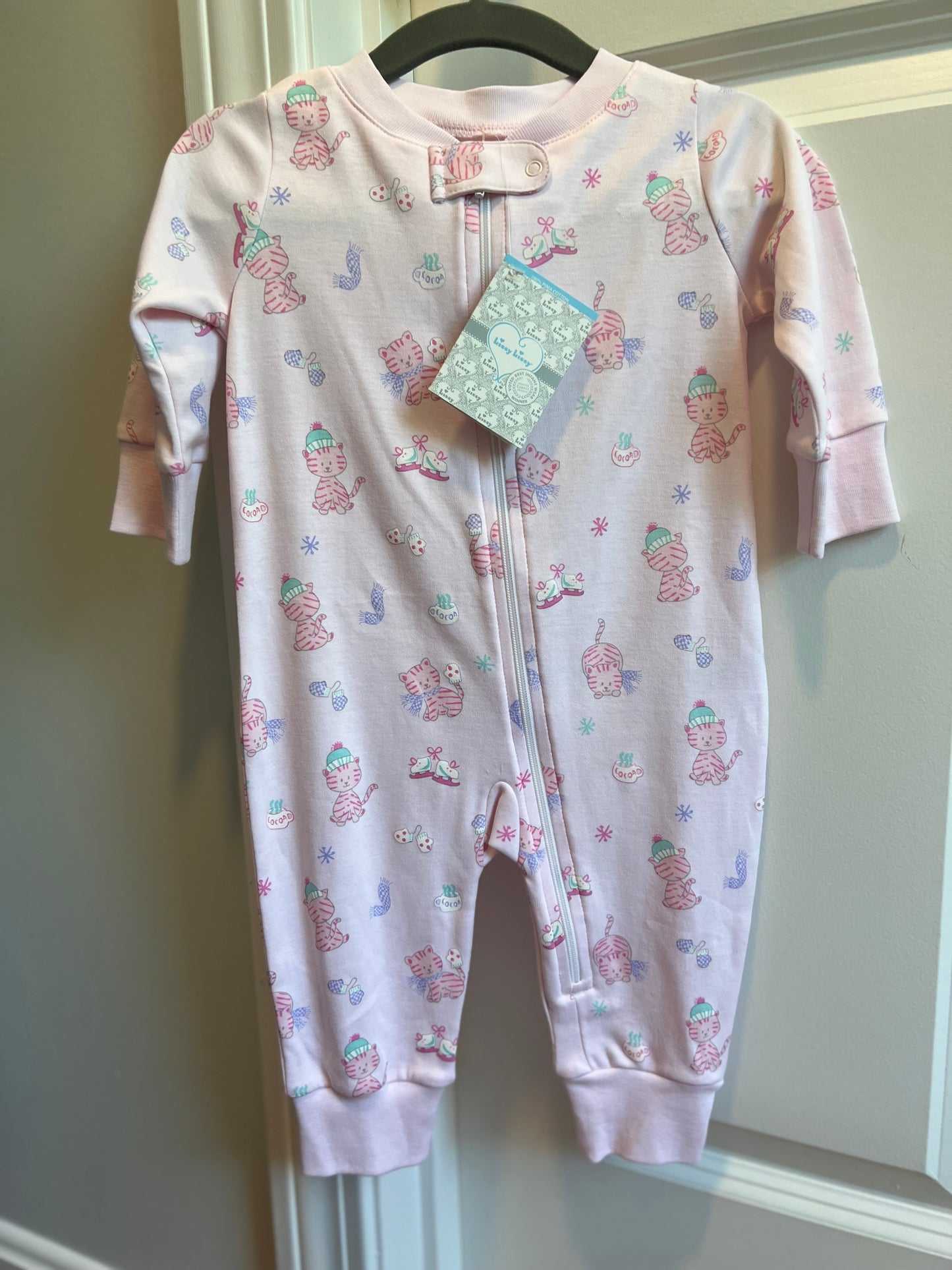 Winter Cats Romper