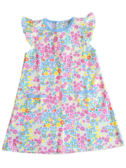 Alisson Girl's A line Dress Pima Cotton