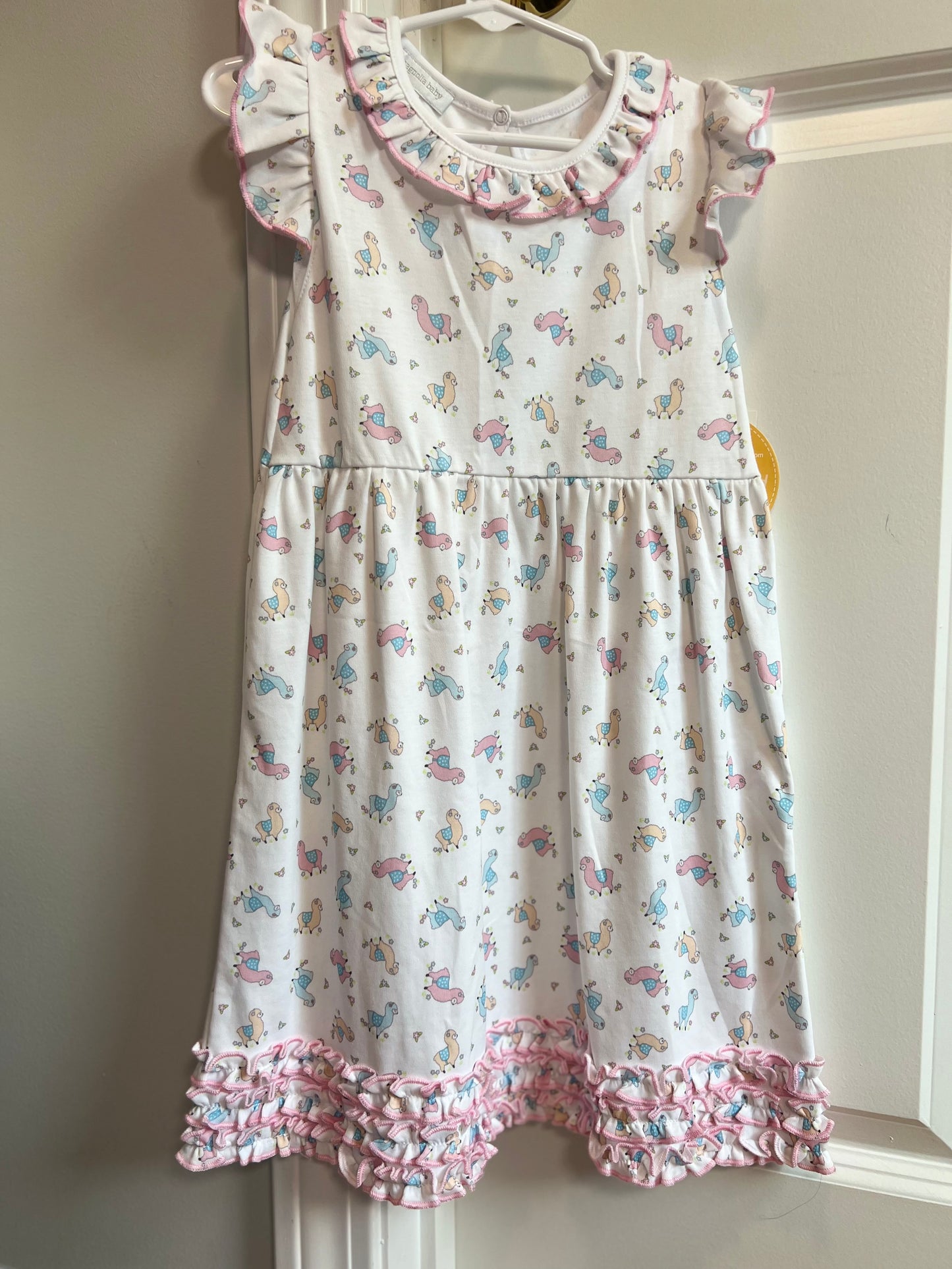 Llama Dress - Magnolia Baby