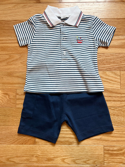 Sail Away Two Piece Boys Set