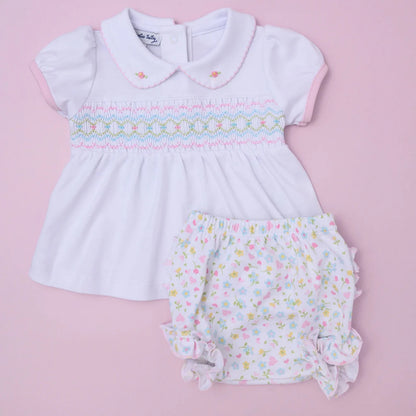 Clara's Classics Smocked Diaper Cover Set