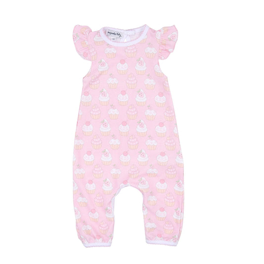 Cupcake Cutie Print Flutters Playsuit