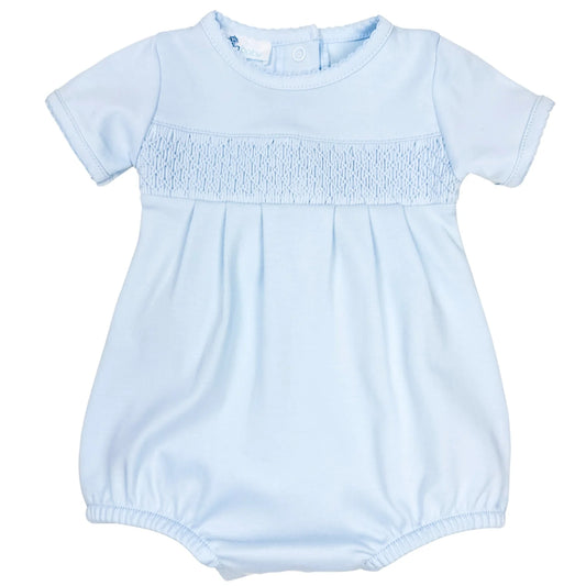 Essentials Solid Smocked Bubble