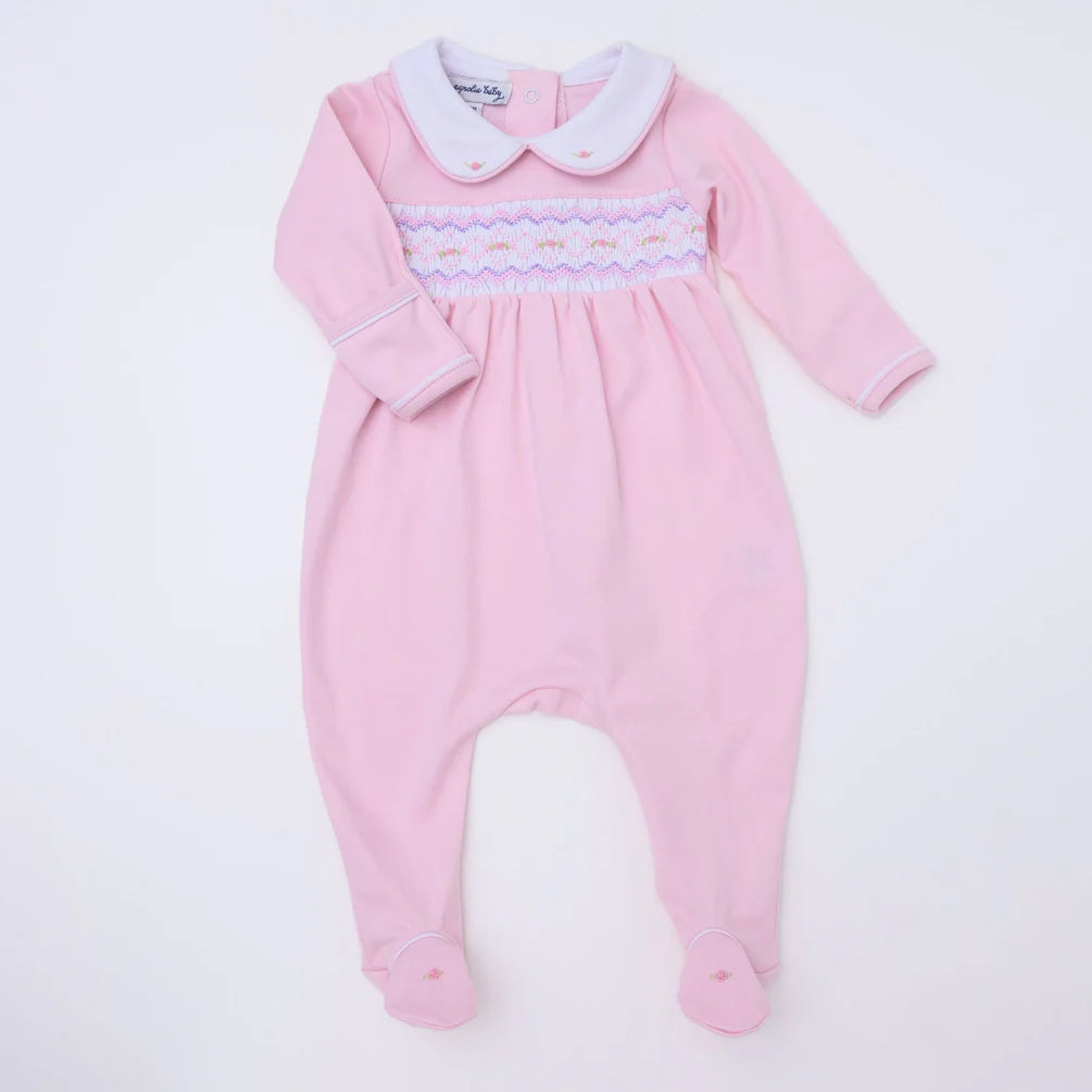 Hazel Smocked Footie